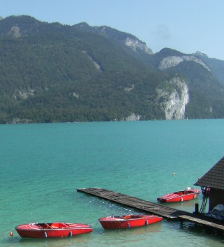 Wolfgangsee, Salzkammergut, Österreich