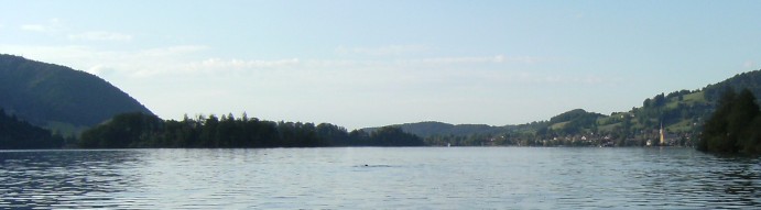 Schliersee vom Südufer gesehen