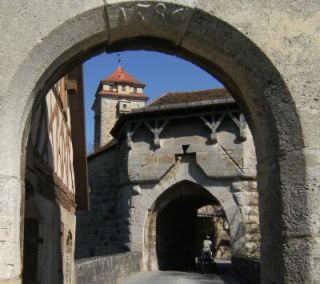 Spitaltor von Rothenburg ob der Tauber