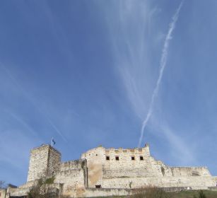 Burg von Pappenheim im Altmühltal