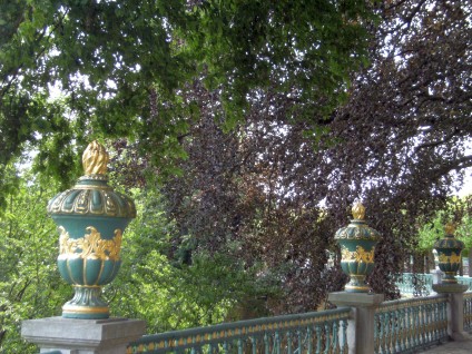 Brüstung vom Schlosspark Weilburg