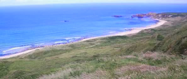 White Park Bay, Antrim Coast, Nordirland