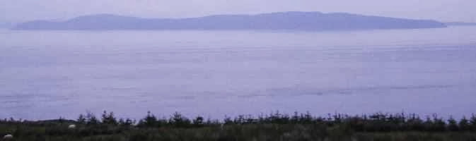 Mull of Kintyre - Paul McCartney's zweite Heimat in Schottland von Torr Head aus gesehen