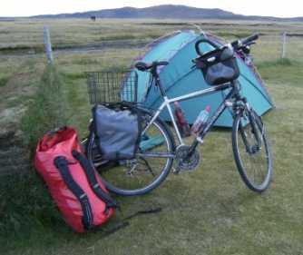 Vaude-Zelt Mark III auf dem Camping-Platz von Möðrudalur, Island
