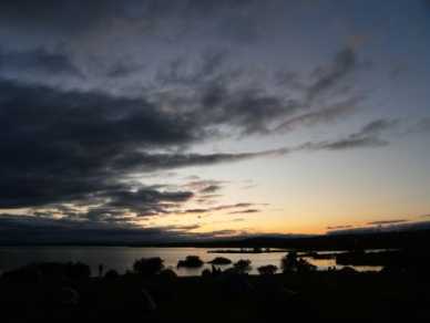 Spätabendstimmung am Myvatn (Mückensee), Island