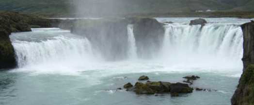 Goðafoss Wasserfall, Island