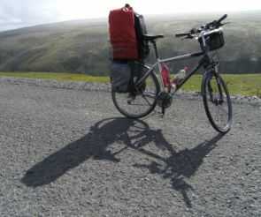 Herrenrad Panther Dominance Trekking auf der '1' in Nordost-Island