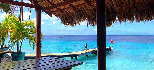 Steg in Westpunt, Curacao