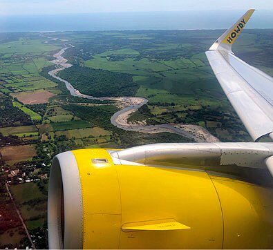 Rio Lempa aus der Luft