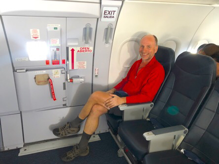 Spirit Airlines: Viel Beinfreiheit am Notausgang