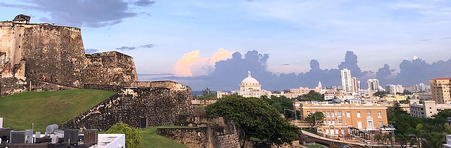 Castillo de San Cristóbal and the City of San Juan, Puerto Rico