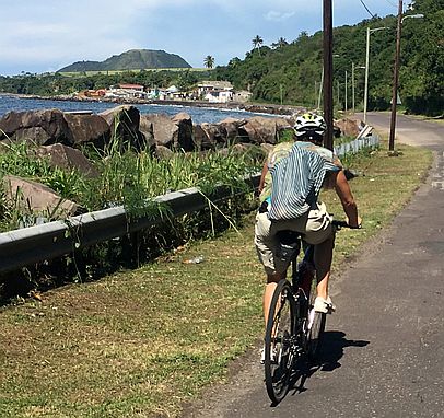 Miri on the Bike: West Coast St. Kitts
