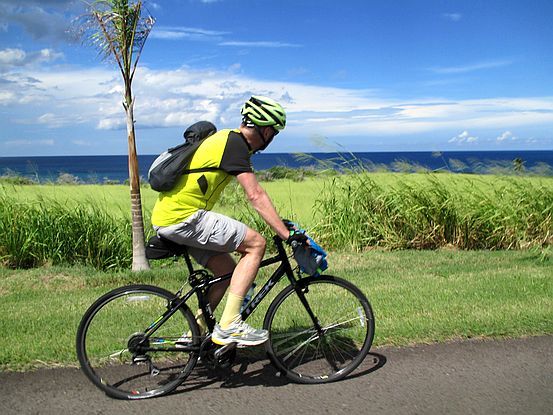 Chris an der Nordküste von St. Kitts