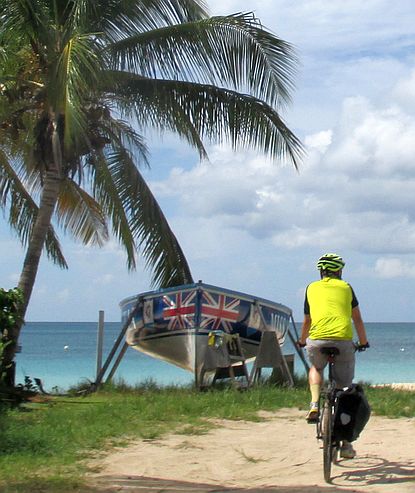 Chris at Sandy Ground, Anguilla