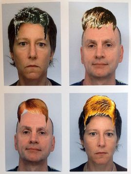 Fun-Fotos im amerikanischen Generalkonsulat in Frankfurt