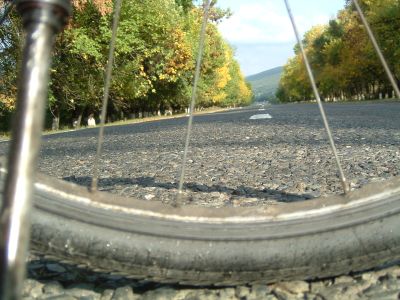 Fehlende Speiche im Kaukasus, Russland