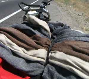 Falke Airport Socken trocknen im Fahrtwind
