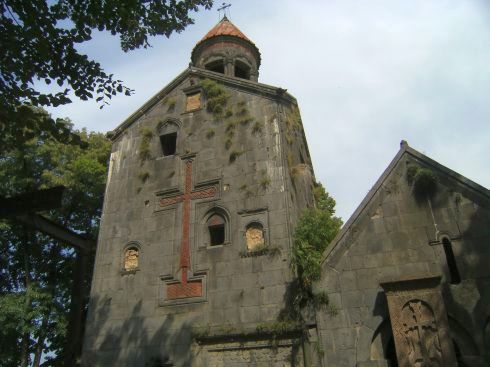 Glockenturm und Schamatun (1211), Kloster Sanahin, Armenien