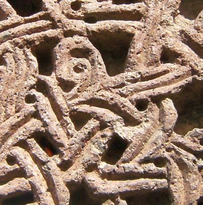 Kreuzstein Detail, Kloster Sanahin, Armenien