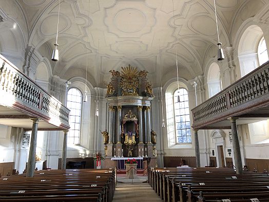 Innenansicht Altstädter Dreifaltigkeitskirche, Erlangen