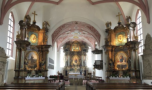 Innenansicht Kirche Altenkunstadt