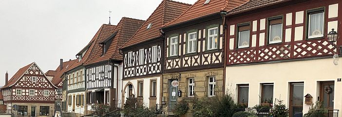 Fachwerkhäuser in Burgkunstadt