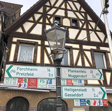 Radschilder Altstadt Ebermannstadt