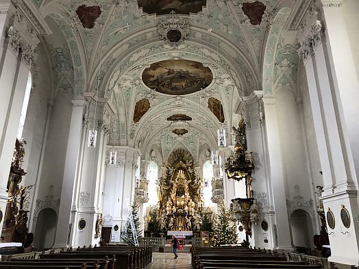 Innenansicht Wallfahrtsbasilika Gößweinstein