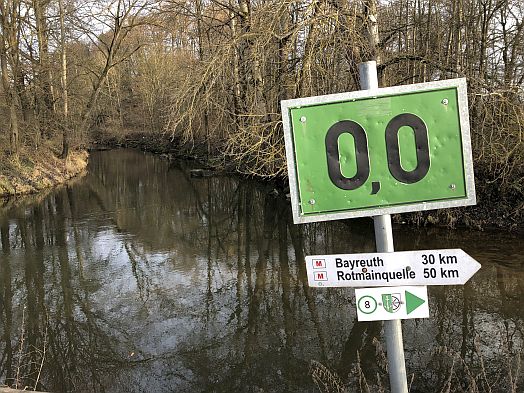 Mainzusammenfluss bei Kulmbach