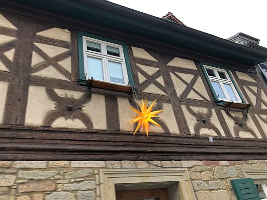 Herrnhuter Stern in Zeil am Main