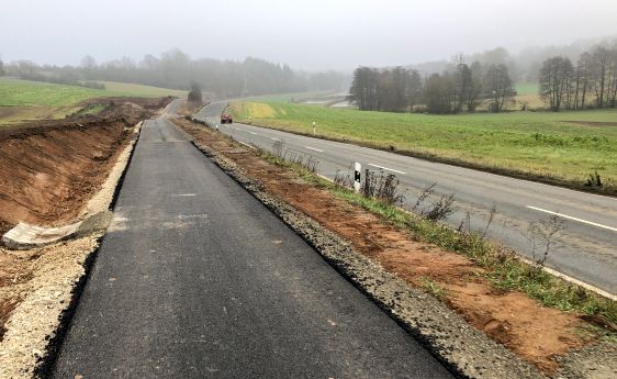 Neuer Radweg zwischen Lauter und Baunach