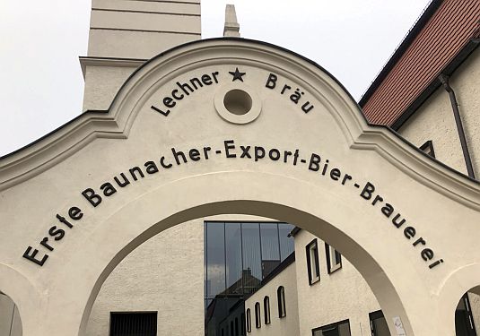 Lechner-Bräu: Erste Baunacher Export-Bier-Brauerei