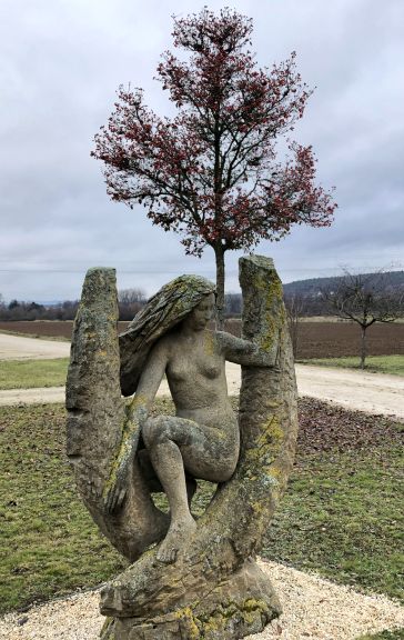 Skulptur bei Schloss Seehof, Memmelsdorf