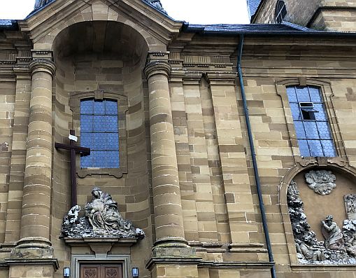 Kirche Sankt Wenzeslaus (1715-18) von Barockbaumeister Johann Dientzenhofer in Litzendorf