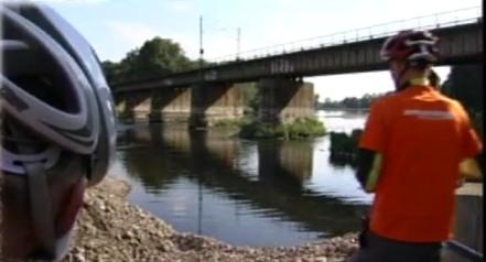 Am Ziel: Mulde-Mündung in die Elbe bei Dessau, Sachsen-Anhalt