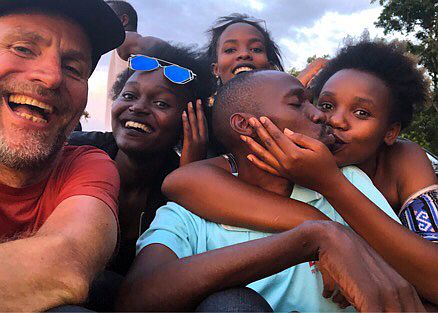 Sunset-Selfie-Whisky-Party am Hippo Point, Kisumu