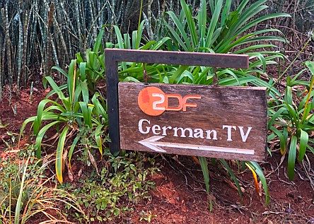 Schild zum ZDF-Studio Nairobi