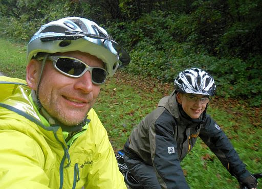 Chris on the Bike und Sebastian Johannsen auf dem Neckar-Radweg