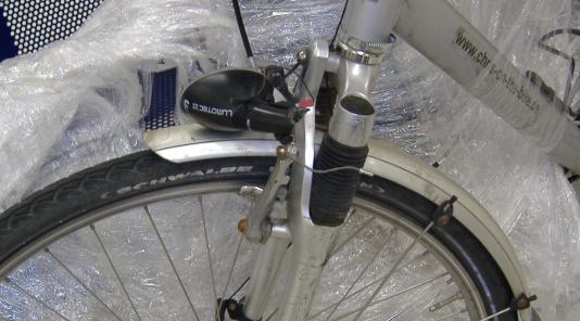 Lumatec-Standlicht abgebrochen in Flug-Verpackung