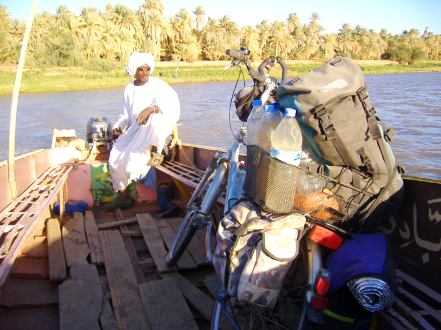 Nil-Fähre bei Sedenga/Seddenga/Sedeinga, Sudan