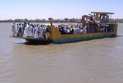 Nil-Fähre zwischen Selim und Dongola, Sudan
