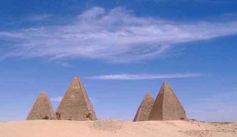 Pyramiden am Jebel Barkal bei Karima, Sudan