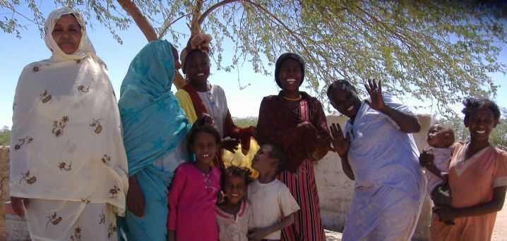 Sudanesische Frauen und Kinder (sudanese women and children)