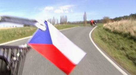Schatten am Abend auf dem Bockl-Radweg