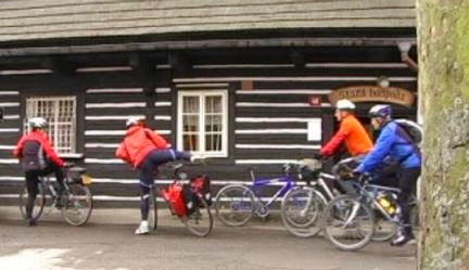 Tschechisches Lokal im Holzhäuschen