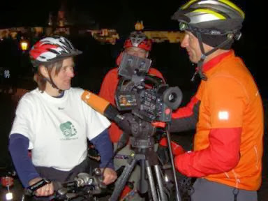 Jitka Vrtalova baut das 'Bett & Bike'-System in Tschechien auf