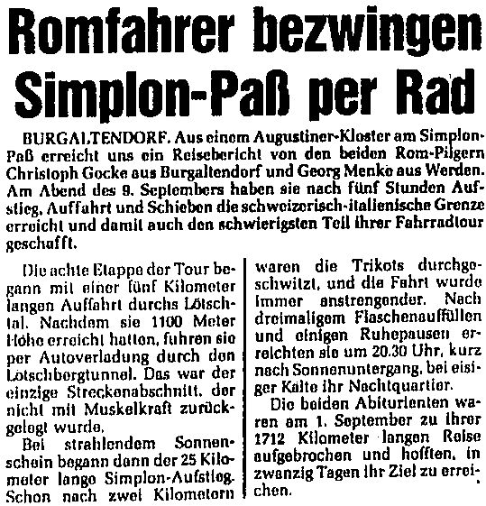 Westdeutsche Allgemeine Zeitung (WAZ), September 1982