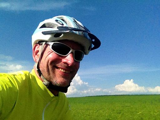 Chris on the Bike im Vogelsbergkreis