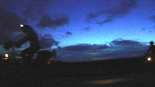 Morgendämmerung am Ruhrtal-Radweg bei Fröndenberg-Dellwig