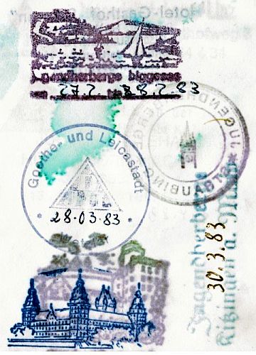 Stempel der JH Biggesee 1983